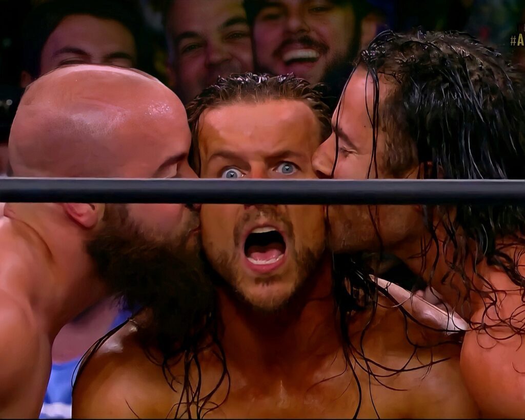 wwe-adam-cole-surprise-kiss-meme-template